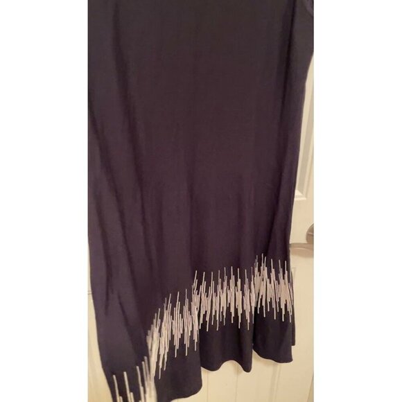 NIC+ZOE Sleeveless Patterned Black & White Dress - XL - Picture 10 of 14